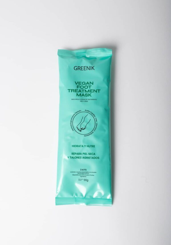 Mascarilla pies -treatment GREENIK Mascarilla para Pies y Talones - Imagen 1