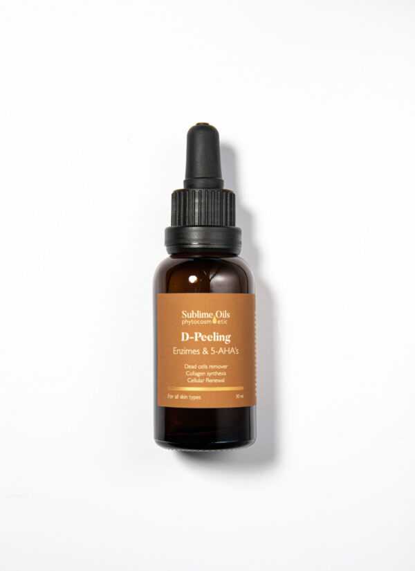 dpeelingfront D-Peeling. Exfoliante Enzimático + 5 AHA’s - Imagen 1