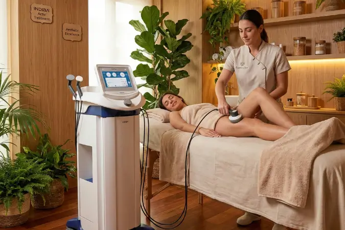 Indiba para piernas cansadas en A Coruña