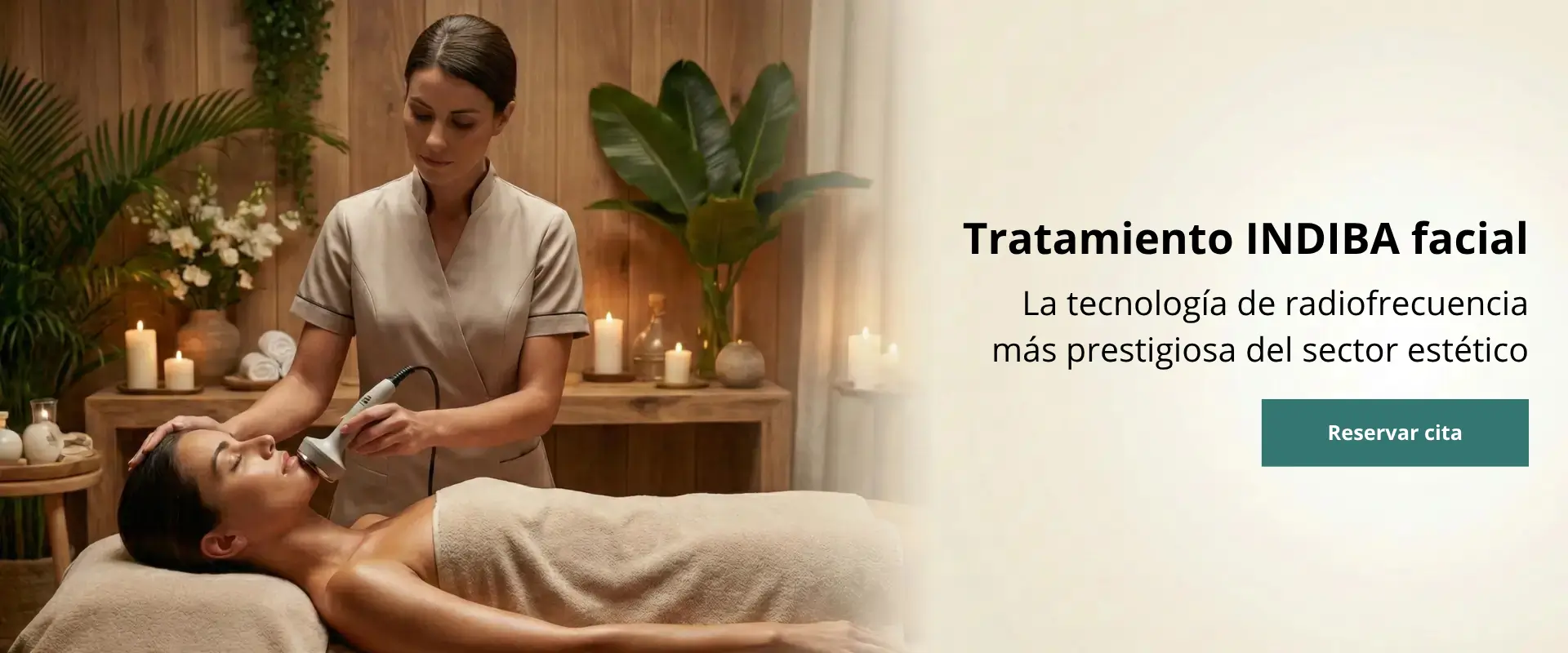 Banner tratamiento INDIBA facial