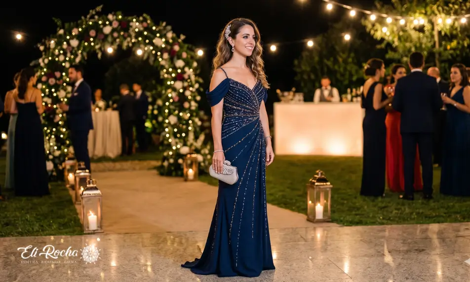 Maquillaje para una boda de noche